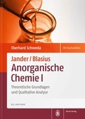 Cover: Jander/Blasius | Anorganische Chemie I - Hirzel