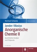 Cover: Jander/Blasius | Anorganische Chemie II - Hirzel