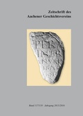 Cover: Zeitschrift des Aachener Geschichtsvereins, Band 117/118 (Jahrgang 2015/2016) - Verlag PH.C.W. SCHMIDT bei Rudolph Druck