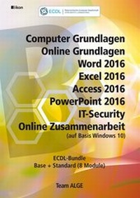 Abbildung von: ECDL Komplett Bundle (8 Module) Office 2016, Windows 10 - ALGE Druck & Medienwerk