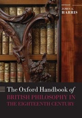 Cover: The Oxford Handbook of British Philosophy in the Eighteenth Century - Oxford University Press