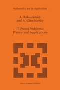 Cover: Ill-Posed Problems: Theory and Applications - Kluwer Academic Publishers