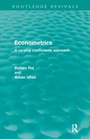Cover: Econometrics (Routledge Revivals) - Routledge