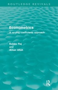 Cover: Econometrics (Routledge Revivals) - Routledge