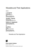 Cover: Wavelets and Their Applications - Springer