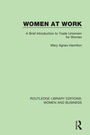 Cover: Women at Work - Routledge