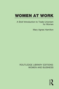 Enlarge image Cover: Women at Work - Routledge