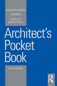 Enlarge image Cover: Architect's Pocket Book - Routledge