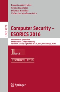 Abbildung von: Computer Security - ESORICS 2016 - Springer