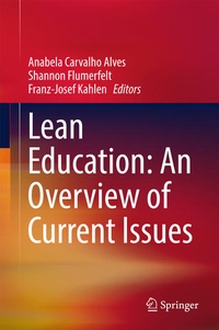 Enlarge image Cover: Lean Education: An Overview of Current Issues - Springer