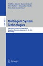 Cover: Multiagent System Technologies - Springer