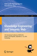 Cover: Knowledge Engineering and Semantic Web - Springer