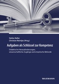 Cover: Aufgaben als Schl&uuml;ssel zur Kompetenz - Waxmann