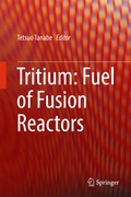 Cover: Tritium: Fuel of Fusion Reactors - Springer