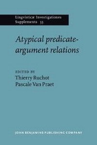 Enlarge image Cover: Atypical predicate-argument relations - John Benjamins Publishing Co