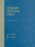 Cover: Literary Criticism Index - Scarecrow Press