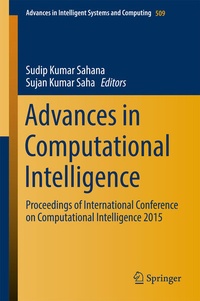 Enlarge image Cover: Advances in Computational Intelligence - Springer