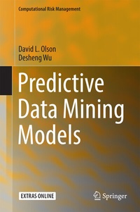 Enlarge image Cover: Predictive Data Mining Models - Springer