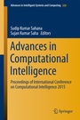 Cover: Advances in Computational Intelligence - Springer