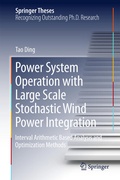 Cover: Power System Operation with Large Scale Stochastic Wind Power Integration - Springer