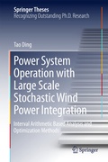 Cover: Power System Operation with Large Scale Stochastic Wind Power Integration - Springer