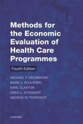 Cover: Methods for the Economic Evaluation of Health Care Programmes - OUP eBook