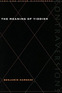 Enlarge image Cover: The Meaning of Yiddish - Stanford University Press
