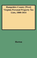 Cover: Hampshire County [West] Virginia Personal Property Tax Lists, 1800-1814 - Genealogical Publishing Company