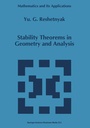 Cover: Stability Theorems in Geometry and Analysis - Springer