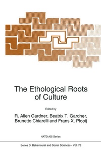 Enlarge image Cover: The Ethological Roots of Culture - Springer