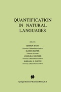 Cover: Quantification in Natural Languages - Kluwer Academic Publishers