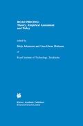 Cover: Road Pricing: Theory, Empirical Assessment and Policy - Springer