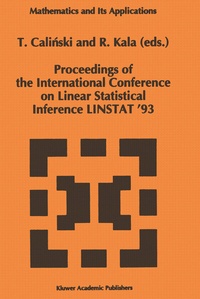 Abbildung von: Proceedings of the International Conference on Linear Statistical Inference LINSTAT '93 - Springer