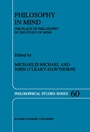 Cover: Philosophy in Mind - Kluwer Academic Publishers