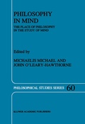 Cover: Philosophy in Mind - Kluwer Academic Publishers