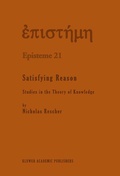 Cover: Satisfying Reason - Kluwer Academic Publishers