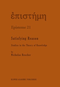 Enlarge image Cover: Satisfying Reason - Springer