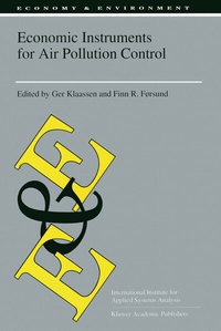 Enlarge image Cover: Economic Instruments for Air Pollution Control - Springer