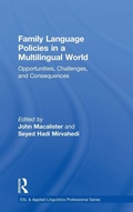 Cover: Family Language Policies in a Multilingual World - Routledge
