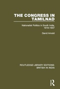 Cover: The Congress in Tamilnad - Routledge