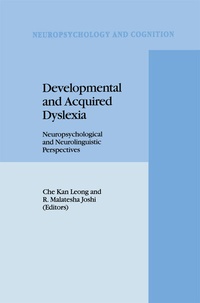 Abbildung von: Developmental and Acquired Dyslexia - Kluwer Academic Publishers