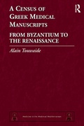 Cover: A Census of Greek Medical Manuscripts - Routledge