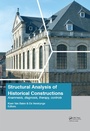 Cover: Structural Analysis of Historical Constructions: Anamnesis, Diagnosis, Therapy, Controls - CRC Press