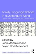 Cover: Family Language Policies in a Multilingual World - Routledge