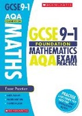 Cover: Maths Foundation Exam Practice Book for AQA - Scholastic