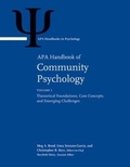 Cover: APA Handbook of Community Psychology - American Psychological Association