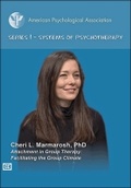 Cover: Attachment in Group Therapy - American Psychological Association