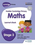 Cover: Hodder Cambridge Primary Maths Learner's Book 3 - Hodder Education