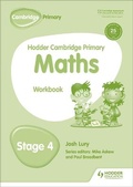 Cover: Hodder Cambridge Primary Maths Workbook 4 - Hodder Education