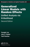 Cover: Generalized Linear Models with Random Effects - Chapman & Hall/CRC